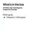 HP 953XL augstas ietilpības fuksīna oriģinālā tintes kasetne