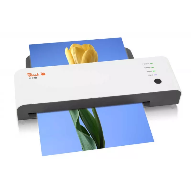 Peach PL120 laminators Karstais laminators 600 mm/min Balts