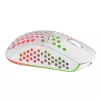 Mars Gaming MMW3W, bezvadu spēļu pele, RGB Flow, īpaši viegla 79 g, 3200 DPI, balta