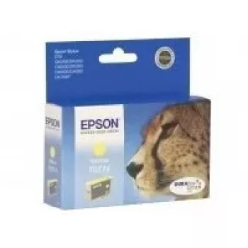 Epson Cheetah vienas paciņas dzeltenais T0714 DURABrite Ultra Ink