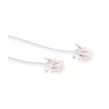 Microconnect MPK182W telefona kabelis 2 m Balts