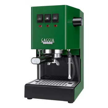 Gaggia Classic E24 espresso kafijas automāts — manuāls, 2,1 l ūdens tvertne, 1200 W, zaļš krāsā, 2 krūzīšu ietilpība