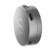 DELL Pro 7-in-1 USB-C ceļojumu centrmezgls - DA310, vadu, USB 3.2 Gen 2 (3.1 Gen 2) Type-C, 10,100,1000 Mbit/s, sudraba, 3840 x 2160 pikseļi, 1920 x 1080 pikseļi