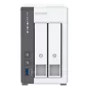 QNAP TS-216G NAS/glabāšanas serveris Tornis Cortex-A Cortex-A55 4 GB HDD Balts