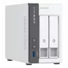 QNAP TS-216G NAS/glabāšanas serveris Tornis Cortex-A Cortex-A55 4 GB HDD Balts
