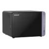 QNAP TS-632X-4G NAS/krātuves serveris Tornis Alpine Alpine AL-524 4 GB DDR4 QNAP QTS Melns