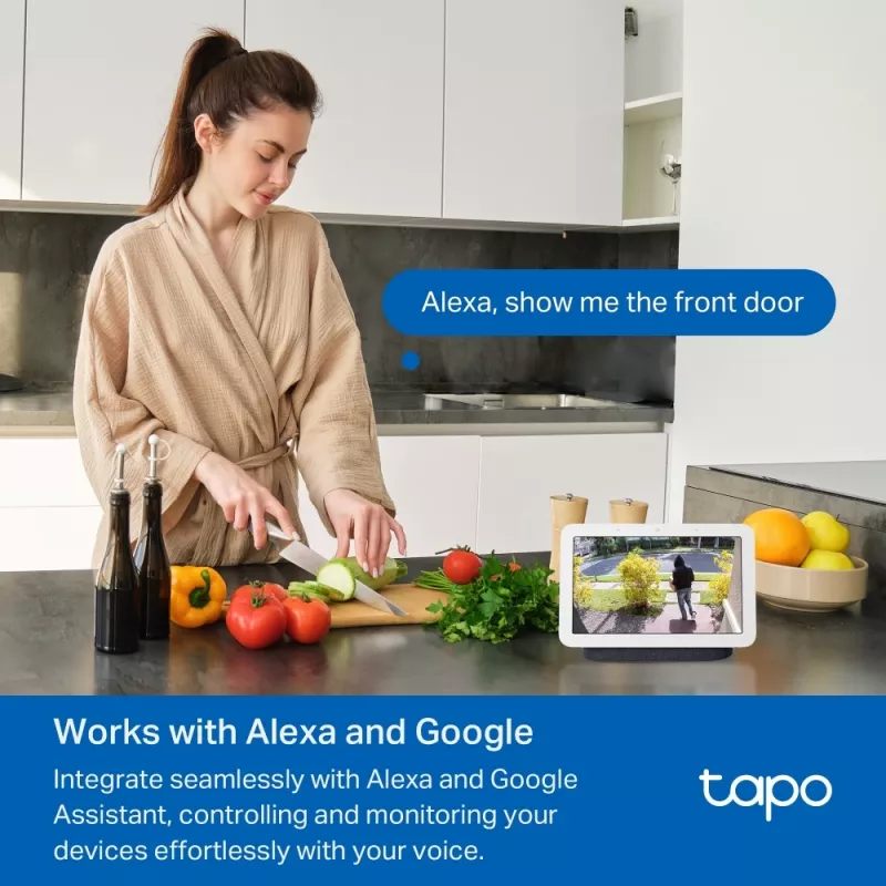 TP-Link Tapo Video Doorbell Camera 1 × D210, 1 × D100C, H.264, 3 MP, 2304 x 1296 pikseļi, 1296p, CMOS, 25,4 / 3 mm (1 / 3 colla)