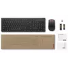 Bezvadu tastatūra un pele Lenovo 4X31N50746 QWERTY US English melna