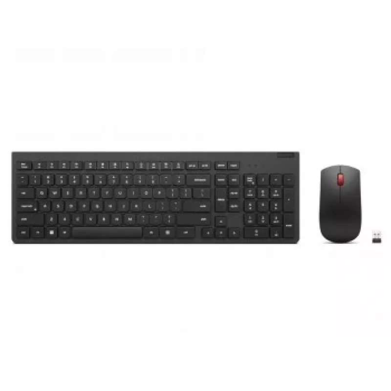Bezvadu tastatūra un pele Lenovo 4X31N50746 QWERTY US English melna