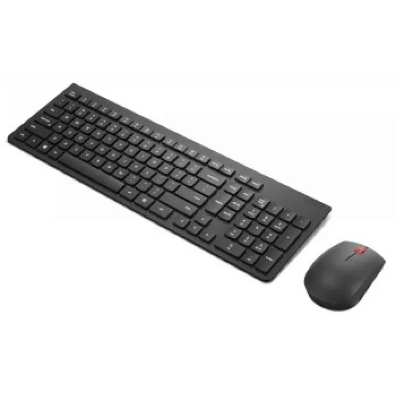 Bezvadu tastatūra un pele Lenovo 4X31N50746 QWERTY US English melna