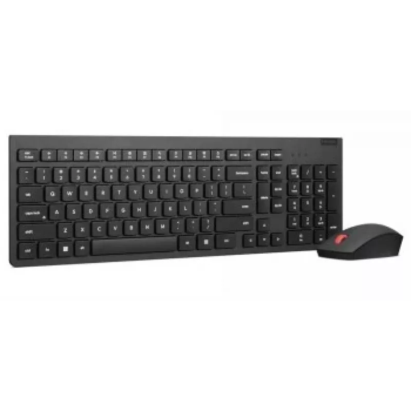 Bezvadu tastatūra un pele Lenovo 4X31N50746 QWERTY US English melna