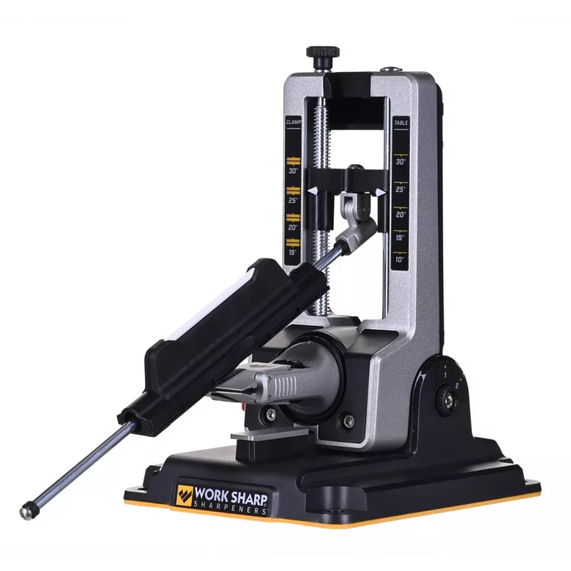 Nažu asināmais Work Sharp Professional Precision Adjust 09DX068 — caurvilkšanas, regulējams leņķis, melns, neilona korpuss