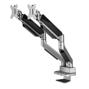 Universal Ergo Office Dual Monitor Desktop Mount, Gas Spring 17-35 15kg, VESA 75x75 / 100x100, ER-446