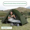 Cycling ultralight telts 1 nh18a095-d-meža zaļa NATUREHIKE