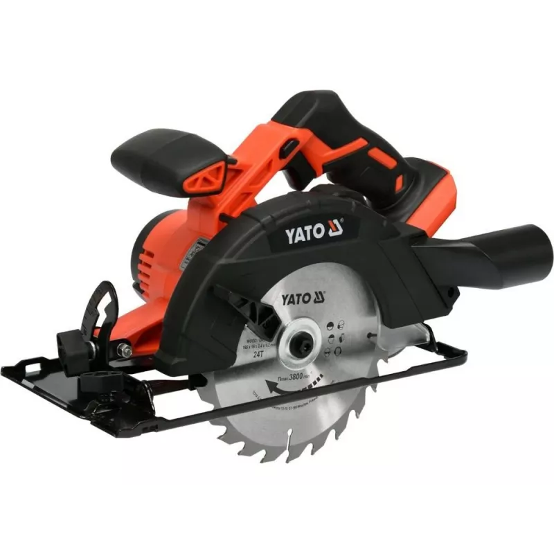 YATO RIPZĀĢIS 165mm 18V BEZ BATERIJĀM UN LĀDĒTĀJA