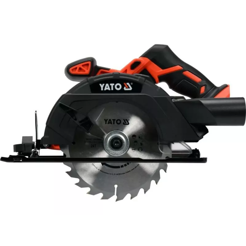 YATO RIPZĀĢIS 165mm 18V BEZ BATERIJĀM UN LĀDĒTĀJA