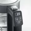 Elektriskā tējkanna SEVERIN WK3458, 0,5 L, 1100 W, stikls un nerūsējošais tērauds, 5 temperatūras iestatījumi, bezvada