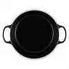 Le Creuset Signature Round Dutch Oven 8.1L Melns 30cm