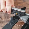 Caurvelkamais nažu asināmais Work Sharp Precision Adjust Elite 09DX066 — regulējams leņķis, dimanta akmeņi, ādas apdare, neilona korpuss
