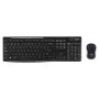 Logitech MK270 - Standarta - Bezvadu - RF bezvadu - Melns - Pele iekļauta