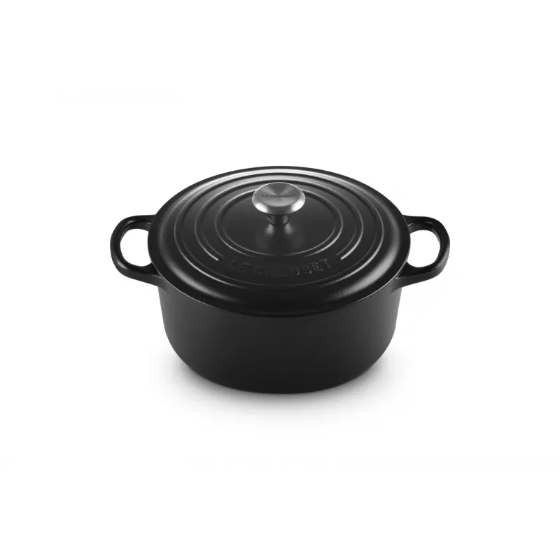 Le Creuset Signature 3,3 L apaļa melna