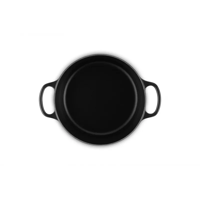 Le Creuset Signature 3,3 L apaļa melna