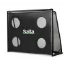 Brīvi stāvoši futbola vārti Salta 5125 bērniem melni 220x80x170 cm