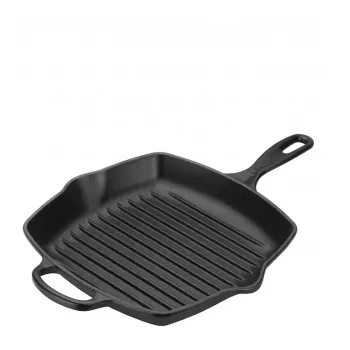 Le Creuset Signature Square Grill Pan 26cm satin Melns (20183260000422)
