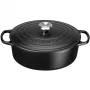 Le Creuset Signature ovāls kastrolis 29 cm melns