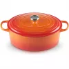 Le Creuset Signature cepešpanna ovāla 33 cm cepeškrāsns sarkana (21178330902430)