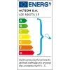 Sienas lampa ActiveJet NIKITA niķelis E27 vienas gaismas, apaļš metāla abažūrs, IP20, 220–240V, maks. 60W