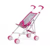 Bērnu ratiņi milly mally Julia Prestige Pink — vieglie kompaktie leļļu ratiņi, modelis 2722