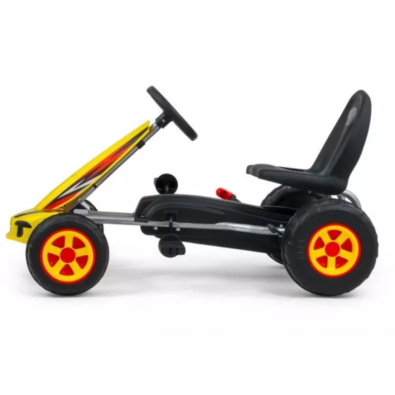 Milly Mally gokarts MILLY MALLY viper sarkans 3126 viegls dizains - bērnu braucamrīks