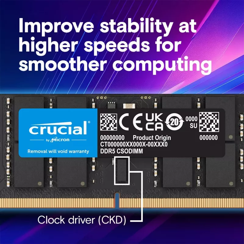 Notebook atmiņa DDR5 CSODIMM 32GB (1*32GB)/6400 CL52