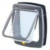 FERPLAST Swing 11 pelēka - suņu un kaķu durvis - 31 x 9,6 x 38,4 cm