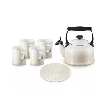Le Creuset Traditional Stovetop Kettle, 2.1 l, Meringue (40102027160000)