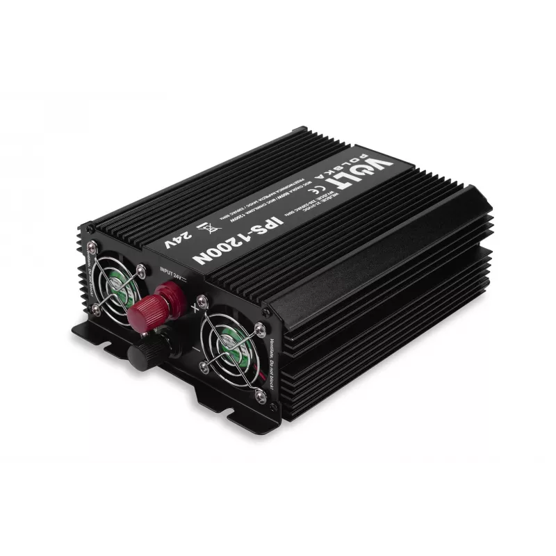 Volt strāvas pārveidotājs 800/1200W 24V uz 230V modelis 20039
