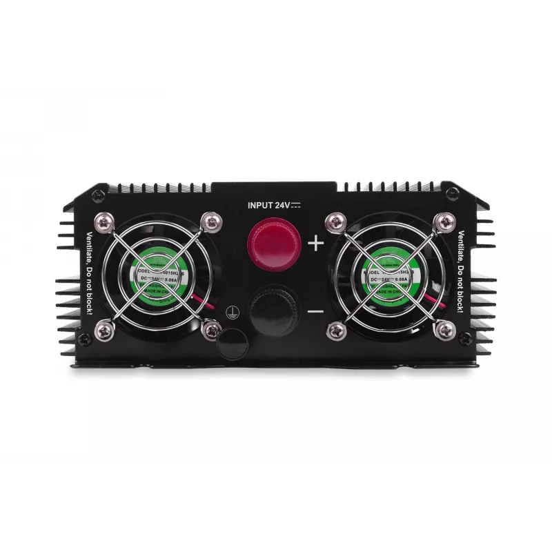 Volt strāvas pārveidotājs 800/1200W 24V uz 230V modelis 20039
