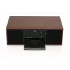 Mini torņa mūzikas sistēma JVC RD-E761, 2x8W RMS, Bluetooth 4.2, USB, CD, FM, koka korpuss, melna