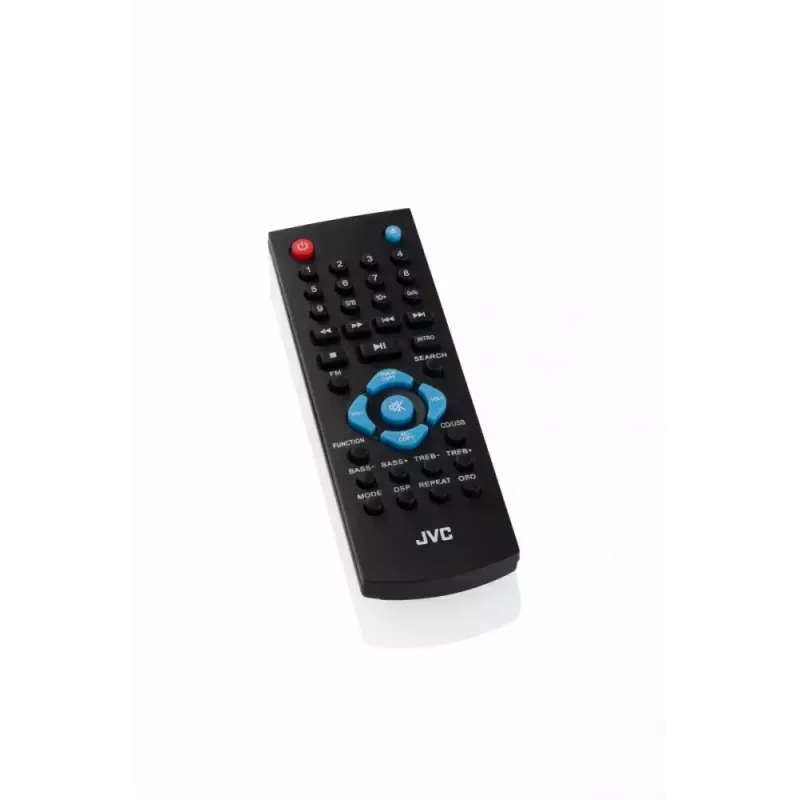 Mini torņa mūzikas sistēma JVC RD-E761, 2x8W RMS, Bluetooth 4.2, USB, CD, FM, koka korpuss, melna