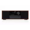 Mini torņa mūzikas sistēma JVC RD-E761, 2x8W RMS, Bluetooth 4.2, USB, CD, FM, koka korpuss, melna