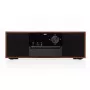 Mini torņa mūzikas sistēma JVC RD-E761, 2x8W RMS, Bluetooth 4.2, USB, CD, FM, koka korpuss, melna