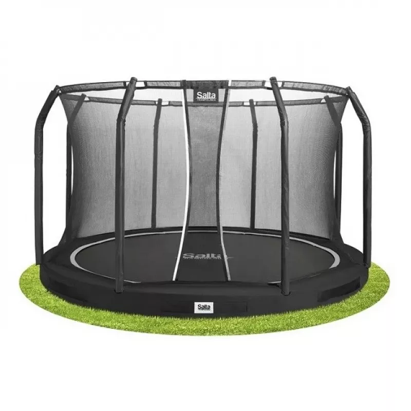 Trampoline Salta Premium Ground Combo 396cm melns, Salta, modelis 5854A