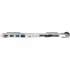 Portatīvs statīvs ar integrētu dokstaciju Dokstacija + piezīmjdatora turētājs USB-C 3.2 Gen 1 Thunderbolt 3
