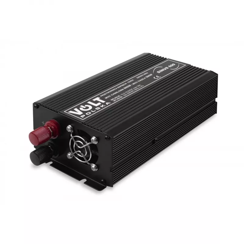 Strāvas pārveidotājs Volt SINUS-600 12V uz 230V 300W nepārtraukta 600W maksimālā