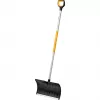 Fiskars 1057179 lāpsta/sniega lāpsta metāla melnā/oranžā krāsā
