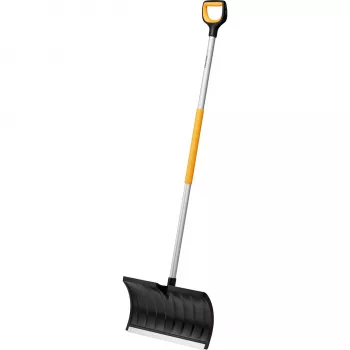 Fiskars 1057179 lāpsta/sniega lāpsta metāla melnā/oranžā krāsā