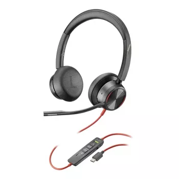 Poly Melnswire 8225 Stereo Headset - On-Ear - USB-C, Wired (214407-01)