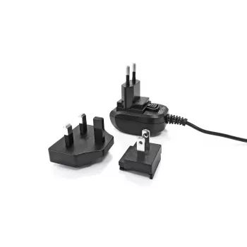 Strāvas adapteris Safescan 125-0617 iekštelpām/ārtelpām 12V Melns