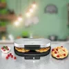 Rommelsbacher WA 1250 vafeļu dzelzs 2 vafeles 1250 W Sudraba